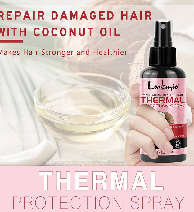Thermal Protection Spray for Hair Heat Protector Serum Protect Hair From UV Damaged Moisturizing Hair-care Conditioner for Women - BlissFully