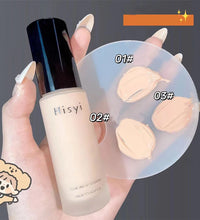 Liquid foundation naturally covers flaws without sticking powder, plain face cream, transparent foundation, conceals blemishes - BlissFully
