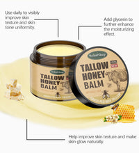 Whipped Beef Tallow and Honey Balm Skin Face Moisturizer Fast Absorption Grass Fed Grass Finished Organic Face Cream Body Lotion - BlissFully