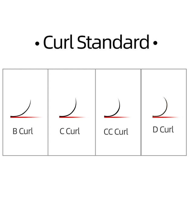 16Rows Faux Mink Individual Classic Eyelash Extensions Volume False Eyelashes Soft Natural Classical Lashes Makeup