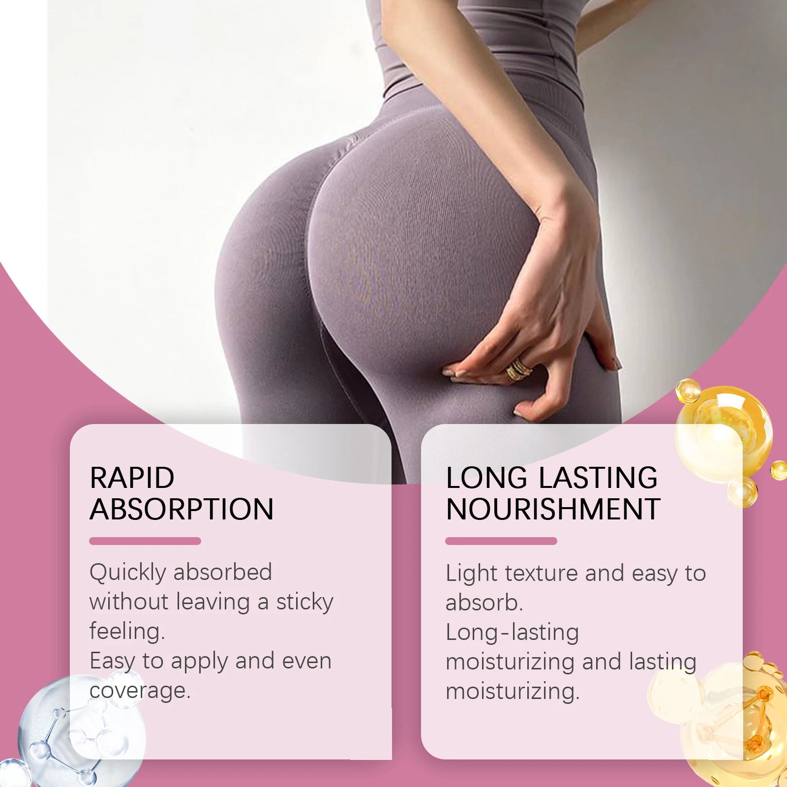 Firming Skin Buttock Cream Improves Skin Sagging Increases Elasticity Reduces Fine Lines Shapes Lifts Buttocks Massage Care