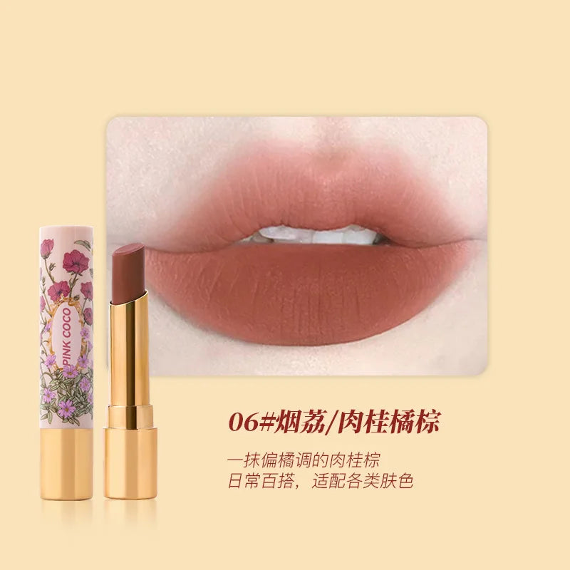 Gorgeous Velvet Lipstick Matte Low Saturation Whiter Skin Good Looks Student Makeup Cosmetic