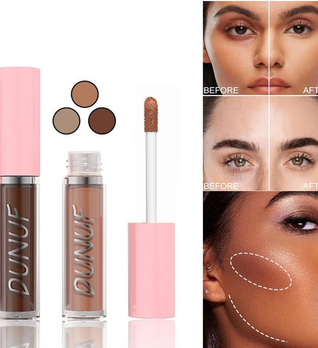 Liquid Contour Stick Natural Matte Highlighters Nose Shadow Cream Lasting Contouring Brighten Highlighter Face Makeup Cosmetics