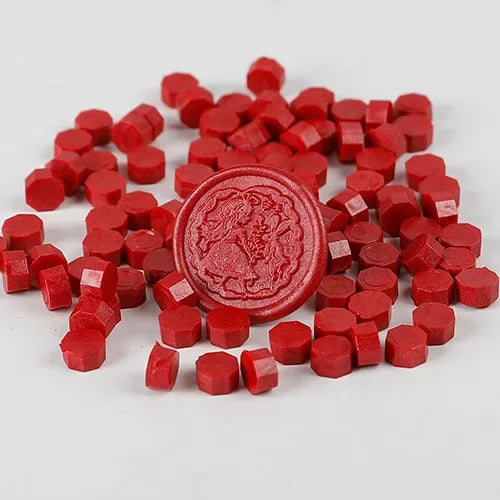 100Pc Retro Sealing Wax Seal Stamp Wax Beads Scrapbook Material Wedding Birthday Party Invitation stamp DIY stamp decoration