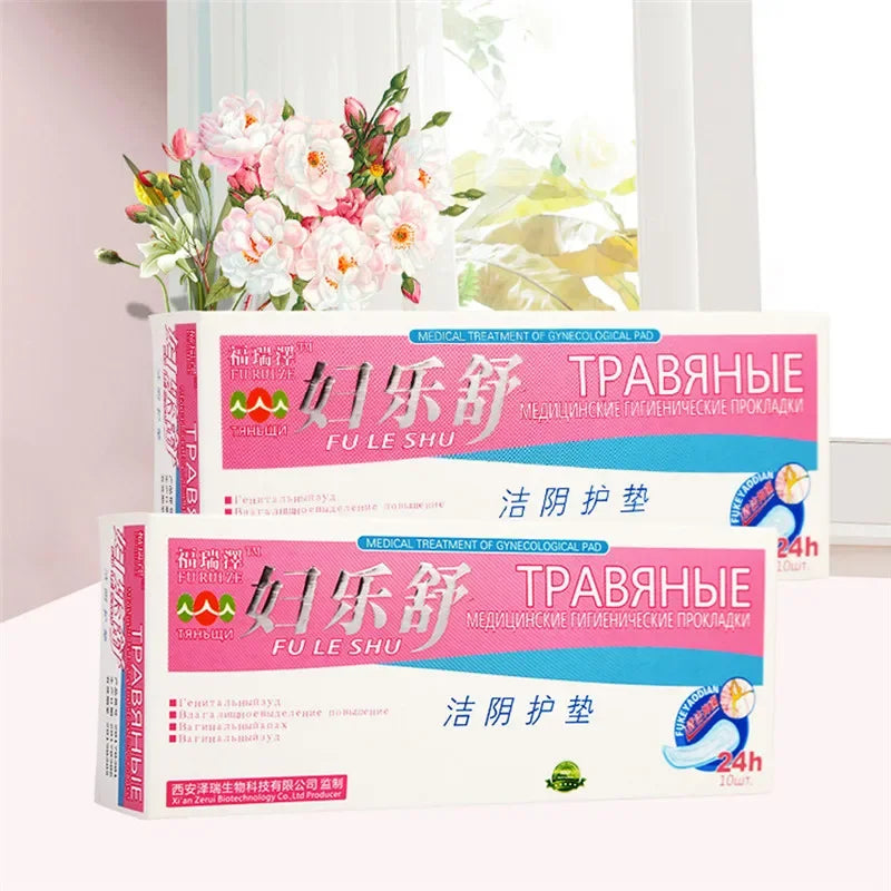 5/10pcs Herbal Pads Feminine Hygiene Fuleshu tampons Pads For Women Health natural herbars panty liner towel Gynecological pads
