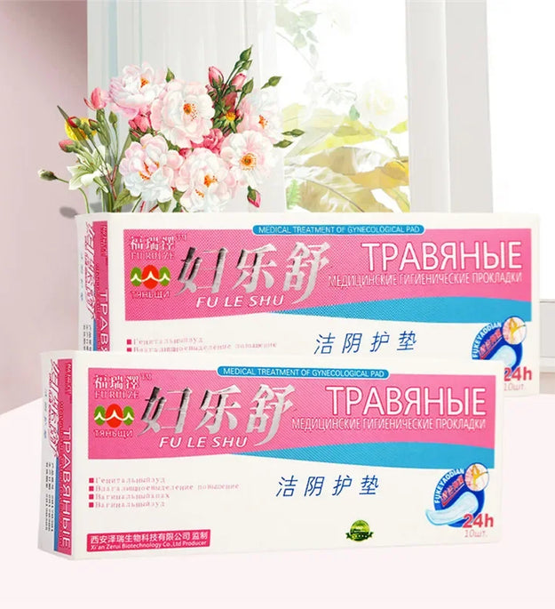 5/10pcs Herbal Pads Feminine Hygiene Fuleshu tampons Pads For Women Health natural herbars panty liner towel Gynecological pads