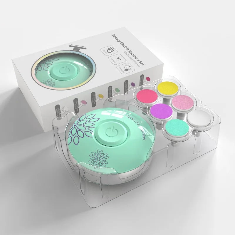 Electric Baby Nail Trimmer Kid Nail Polisher Tool Baby Nail Clipper Cutter for Newborn Baby Hygiene Kit Infant Manicure Scissors