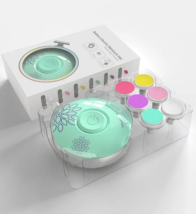 Electric Baby Nail Trimmer Kid Nail Polisher Tool Baby Nail Clipper Cutter for Newborn Baby Hygiene Kit Infant Manicure Scissors