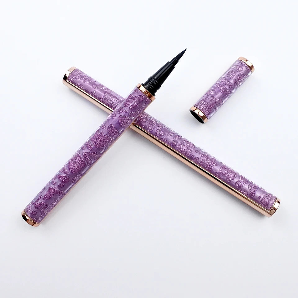 REDSIREN 2 in 1 Lash Glue & Eyeliner Waterproof Long Lasting self adhesive Glue False Eyelashes Black Liquid Eyeliner Glue Pen