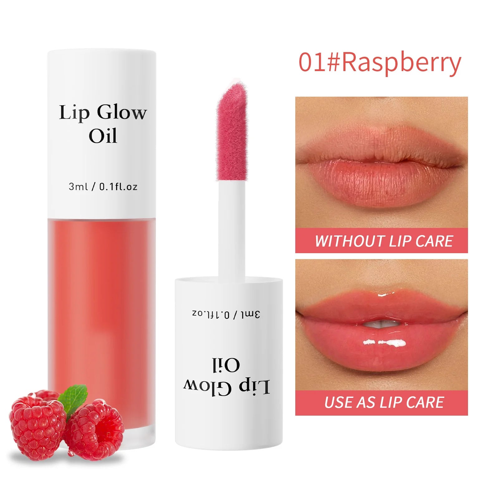 Lip Glaze Lip Oil Moisturizing Shiny Lipgloss Long lasting Makeup Lip Tint Lips Moisturizer Jelly Lipstick Oil Moisturizing Balm