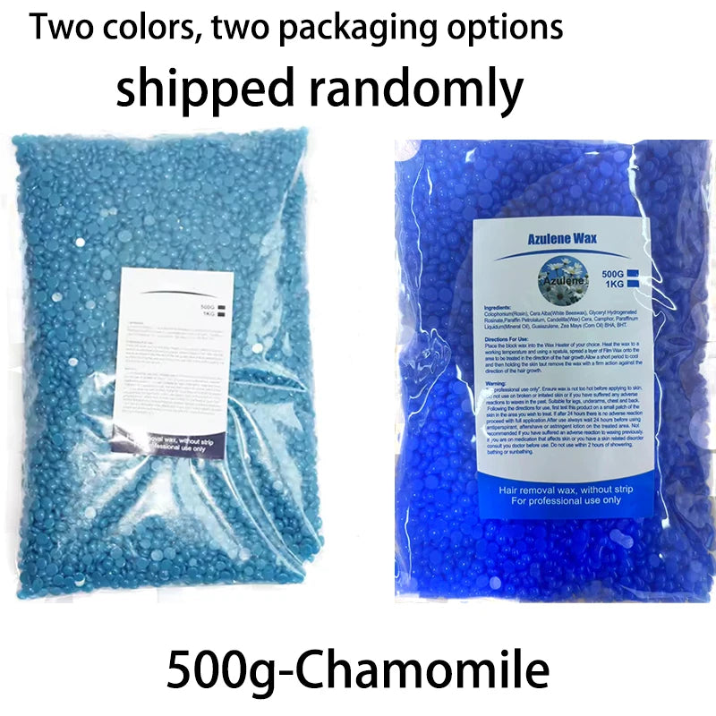 500g/200g/50g Hard Wax Beans for Hair Removal Body European Brazilian Pearl for Wax Warmer Waxing Beans for Wax Heater Machine