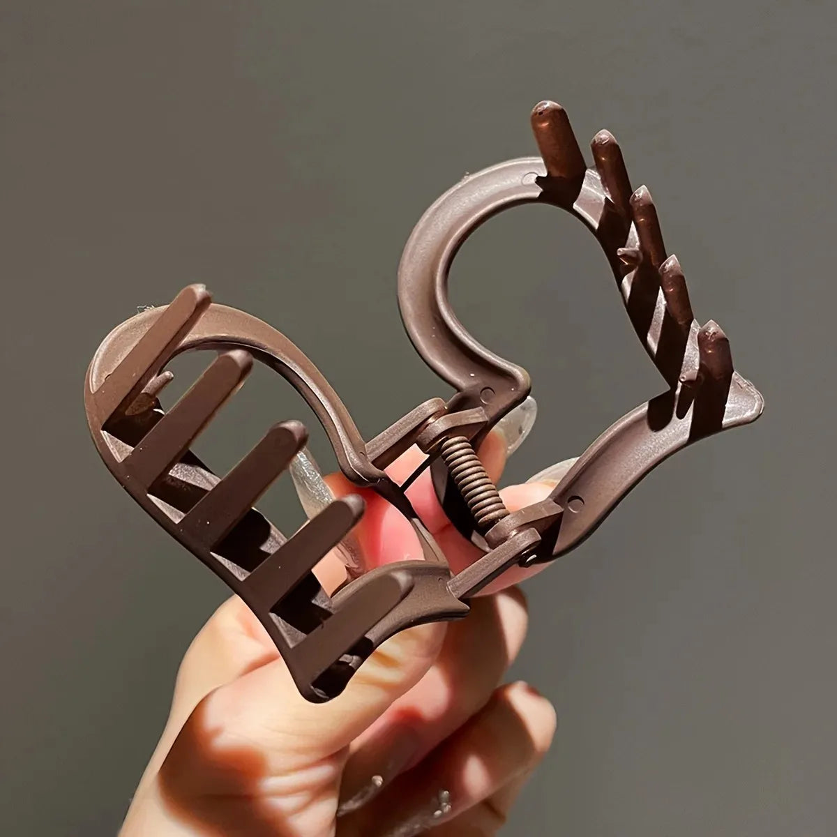 11pcs high-quality matte shark clip back hair accessories for elegant hair styling and headwear