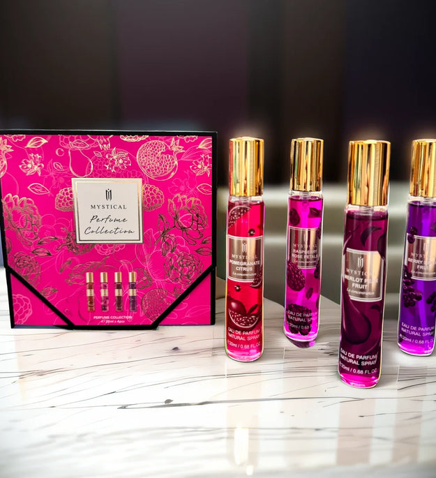 MYSTICAL Women's perfume gift box, fruity fragrance fresh, unisex, travel, Mother's Day, Valentine's Day, birthday gift