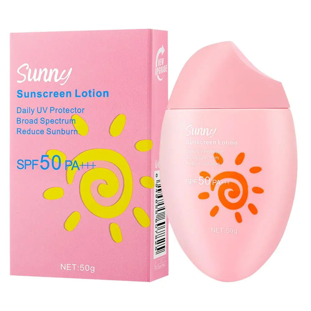 Facial Body Sakura Sunscreen Face Makeup Primer Sunblock Skin Protective Cream Oil-control Moisturizing SPF50 PA+++ Makeup Base
