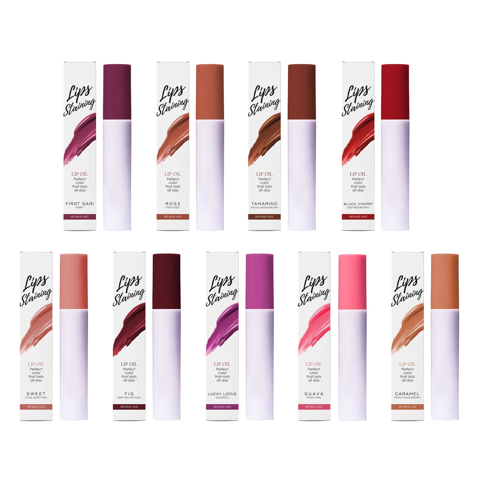 Lips Staining Mirror Lip Oil Gloss Long-Lasting Moisturizing Waterproof Non-stick Cup Makeup Lip Cosmetics Sexy Lips Plumper