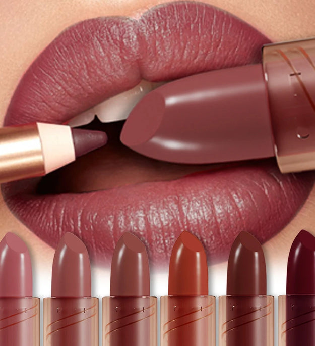 14-color matte lipstick,non-fading,long-lasting velvet finish,smooth matte lip makeup lip tint cosmetic for women gift lipgloss