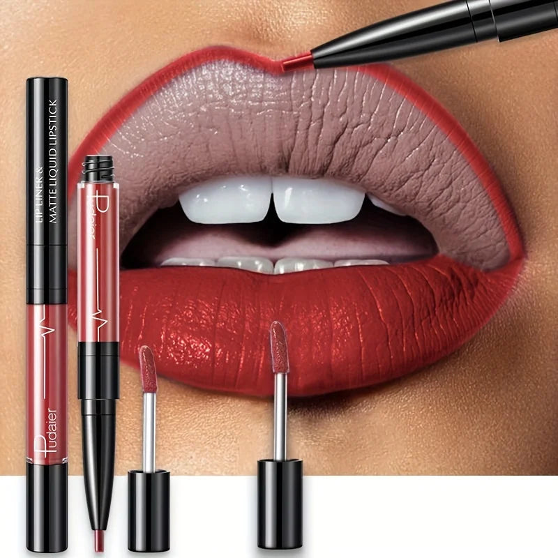 Ultra-Precise Waterproof Lip Liner - Lip Liners with High Pigment, Smooth, Sweatproof, Long-Lasting Wear for Perfect Lip Contour