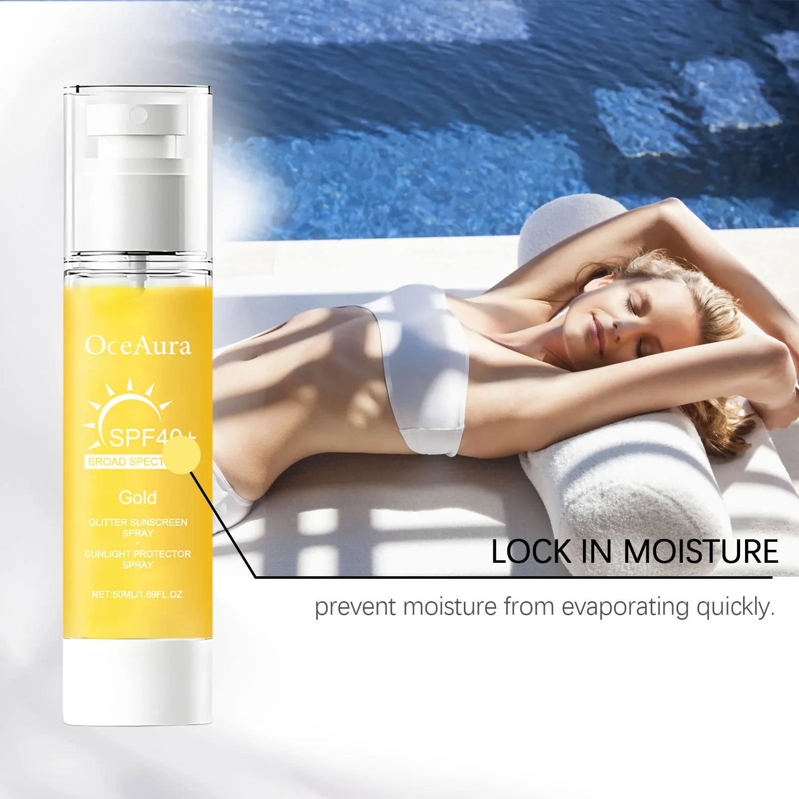 Sunscreen Spray Strong Facial Moisturizing Rapid Absorption Refreshing Not Sticky Isolate Uv Anti Oxidation Body Sunblock Spray