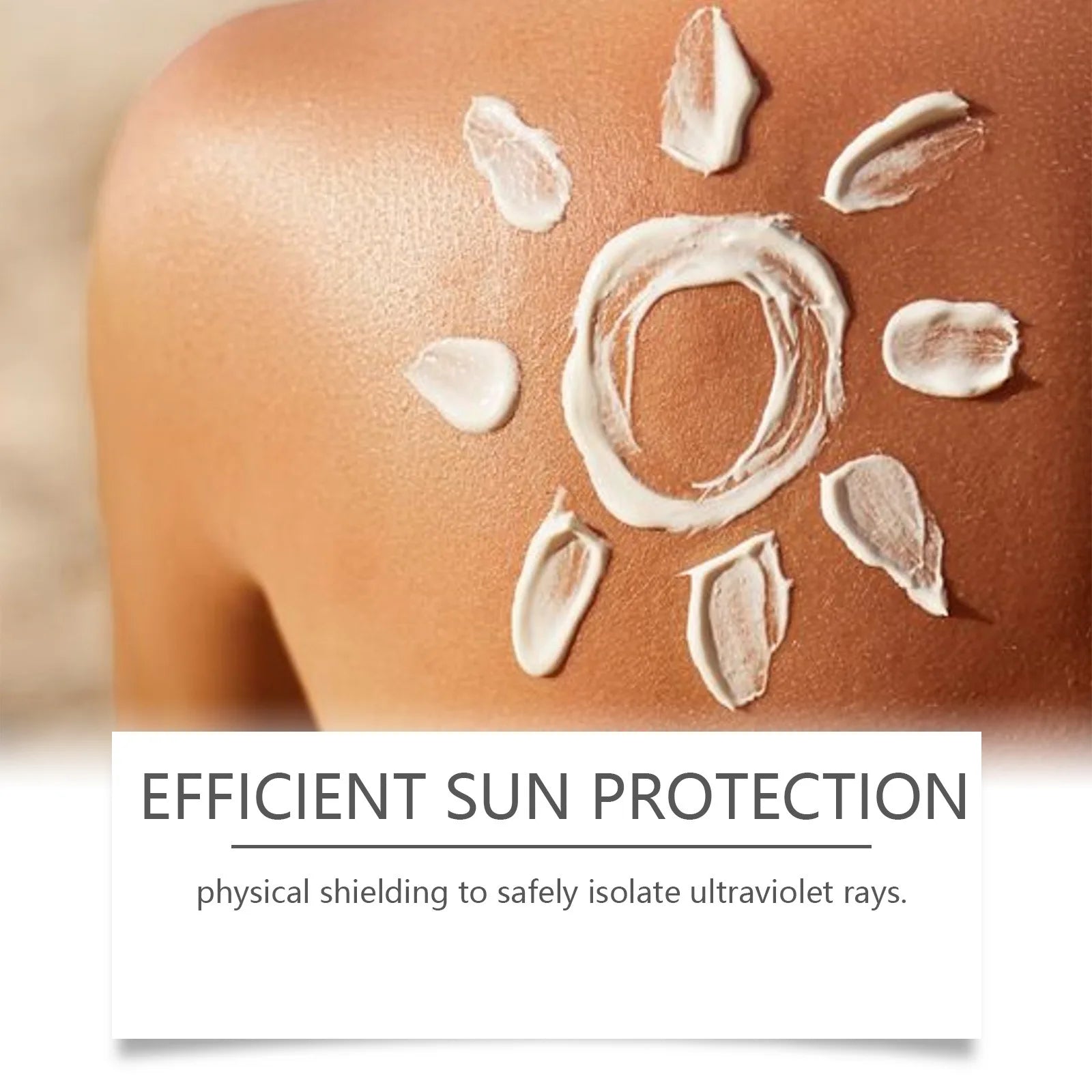 Facial Body Sunscreen SPF 30+ Anti Sun Protection Effectively Lightweight Moisturizer Waterproof Refreshing Oil Control Sunblock
