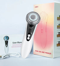 EMS Micro Current Lifting Device Vibration LED Face Skin Rejuvenation Wrinkle Remover Anti-Aging Facial Beauty Device - BlissFully