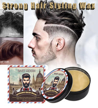 Long Lasting Stying Wax Fluffy Hair Pomade Wax Keep Hair Oil Edge Control Barbershop Tools Salon Hairdressing Mud Hair Styling - BlissFully