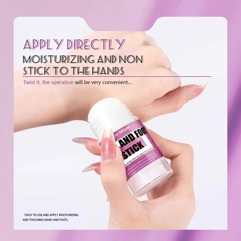 Urea Glycerin Foot & Hand Care Stick, Moisturizing Repair for Dry Cracked Skin, Gentle Formula, Long-Lasting Hydration, Unisex