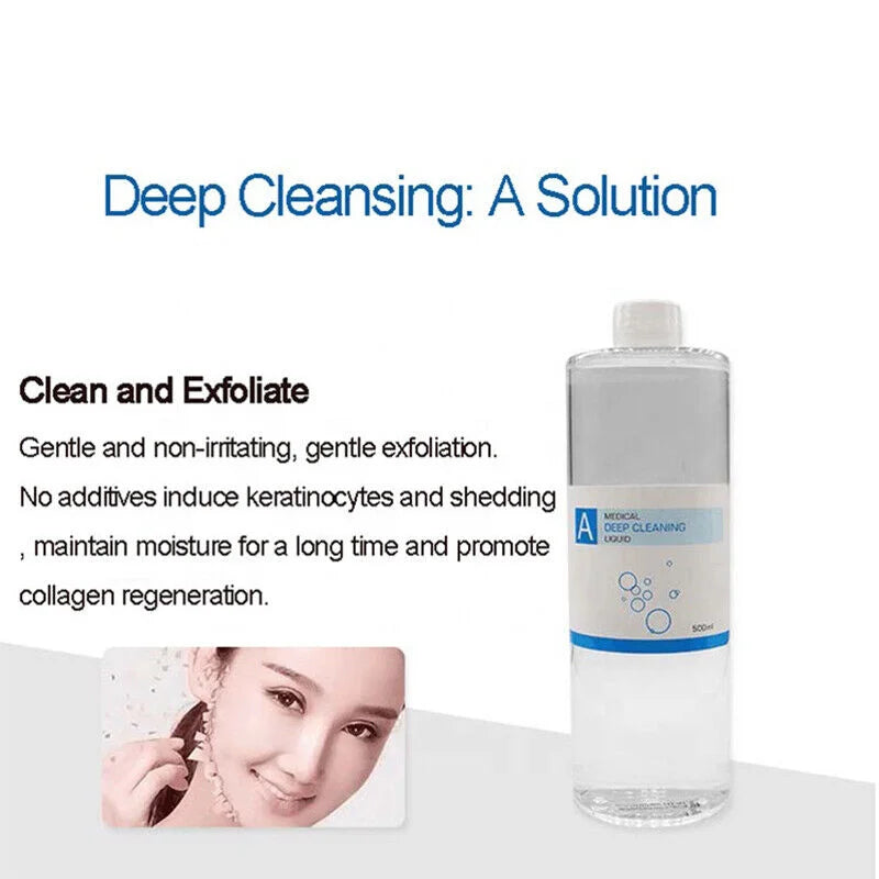 Aqua Hydra Peeling Solution Facial Serum for Dermabrasion Beauty Care Machine Deep Clean Exfoliate Moisturize Repair and Soothe - BlissFully