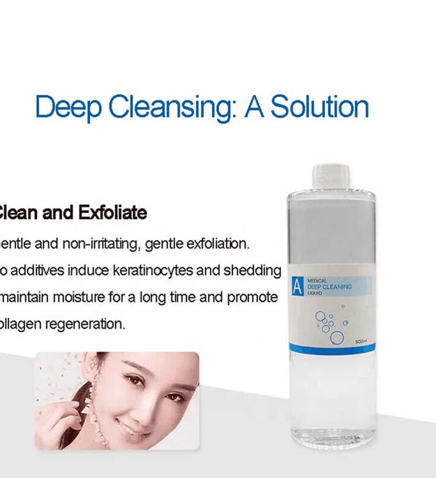 Aqua Hydra Peeling Solution Facial Serum for Dermabrasion Beauty Care Machine Deep Clean Exfoliate Moisturize Repair and Soothe - BlissFully