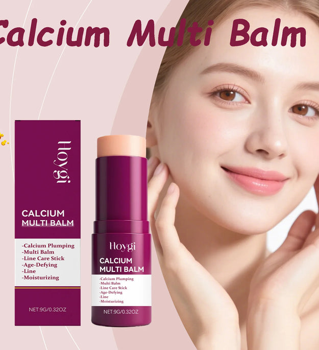 Calcium Multi Balm Firming Lightweight Hydrating Face Balm Tightening Smoothing Moisturing Stick Daily Skincare