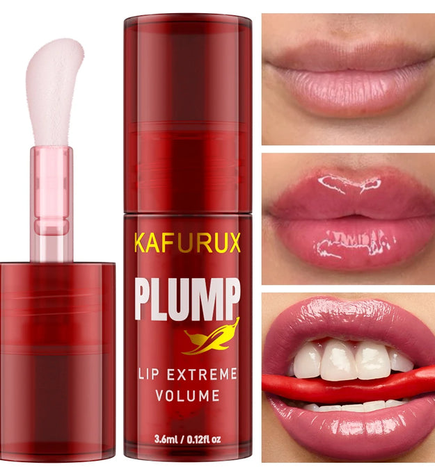 1PC Lip Plump Long Lasting Lip Oil Moisturizing Lip Gloss Serum Instant Volumising Essence Oil Repair Lip Fine Lines Increase El