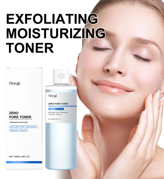 Gentle Exfoliating Toner for Face Hyaluronic Acid Moisturizing Softener Smooth Brightening Facial Toner Dry Sensitive Skin 100ml