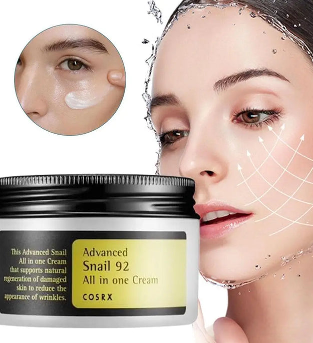 Advanced Snail Essence Skin Care Collagen 92 Face Cream Toner Cleanser SunScreen Sensitive skin Moisturizing Firming Smoothing - BlissFully