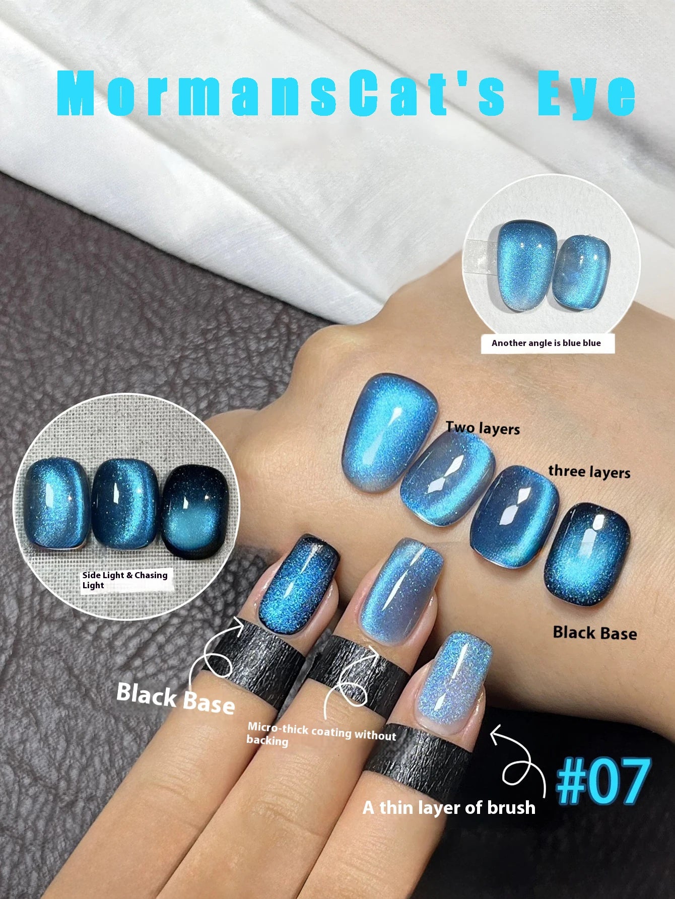 MIANEL 12ML 2026 Maillard Black Brown Cat Eye Gel Nail Polish Black Nails White Nails Nail Art Red Nails 1-21pcs