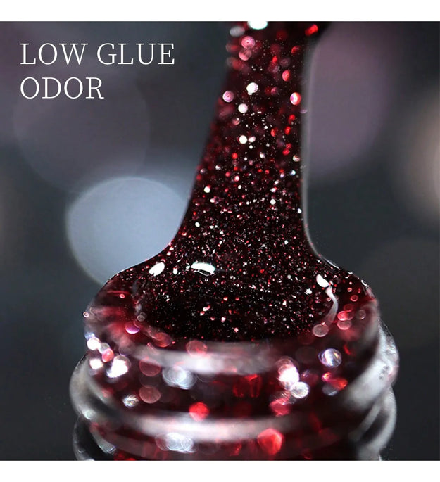 15ml Broken Diamond Halloween Christmas Nails Gel Nail Polish Adhesive Burst Flash Maillard Broken Diamond Adhesive