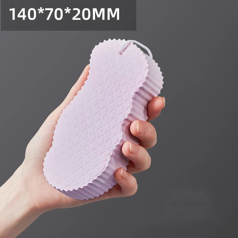 1 pcs Magic Sponge Children Bath Sponge Body Dead Skin Remover Exfoliating Massager Cleaning Shower Brush Peeling Sponge