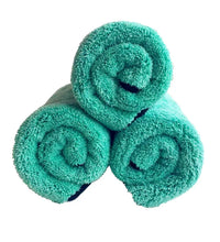 Coral Velvet Towel 80/20 Polyester Brocade Microfiber Long Hair Self-Weight Water Collection Polishing Towel 1200 Grams Of Pumi - BlissFully