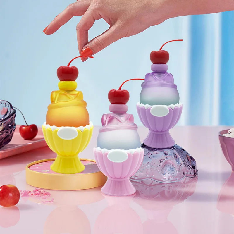 60ml Ice Cream Sweet Women's Perfume Long-lasting Fresh Vitality Floral Fragrance Eau De Toilette Charming Date Fragrance Spray