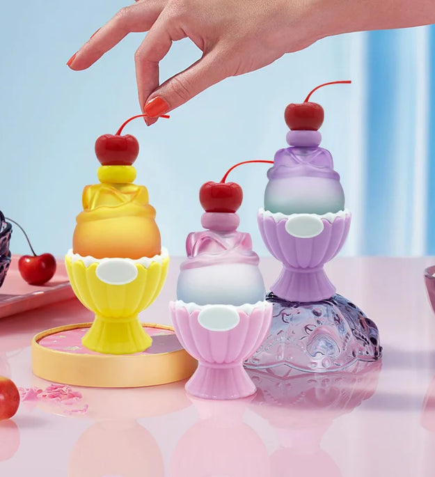 60ml Ice Cream Sweet Women's Perfume Long-lasting Fresh Vitality Floral Fragrance Eau De Toilette Charming Date Fragrance Spray