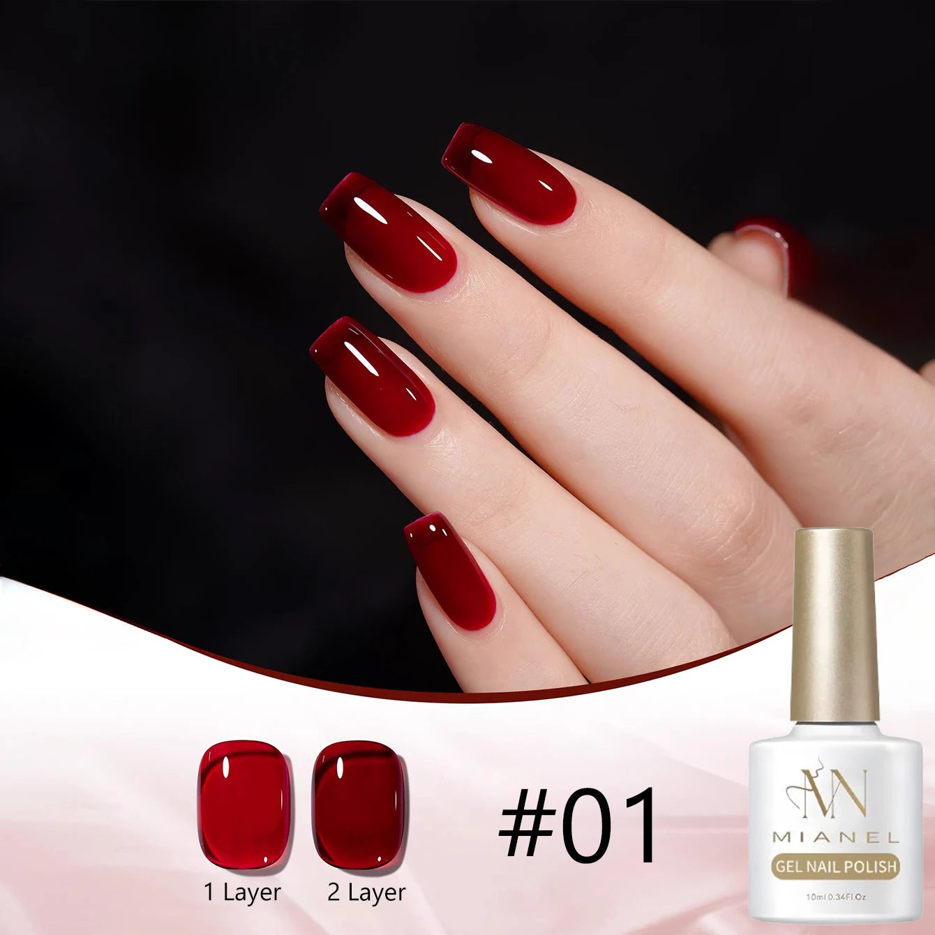 12ML 1-21PCS Winter And Autumn Whitening Red Glass Bead Cat Eye Magnet Gel Nail Polish Christmas Nails Nail Set Nail Art