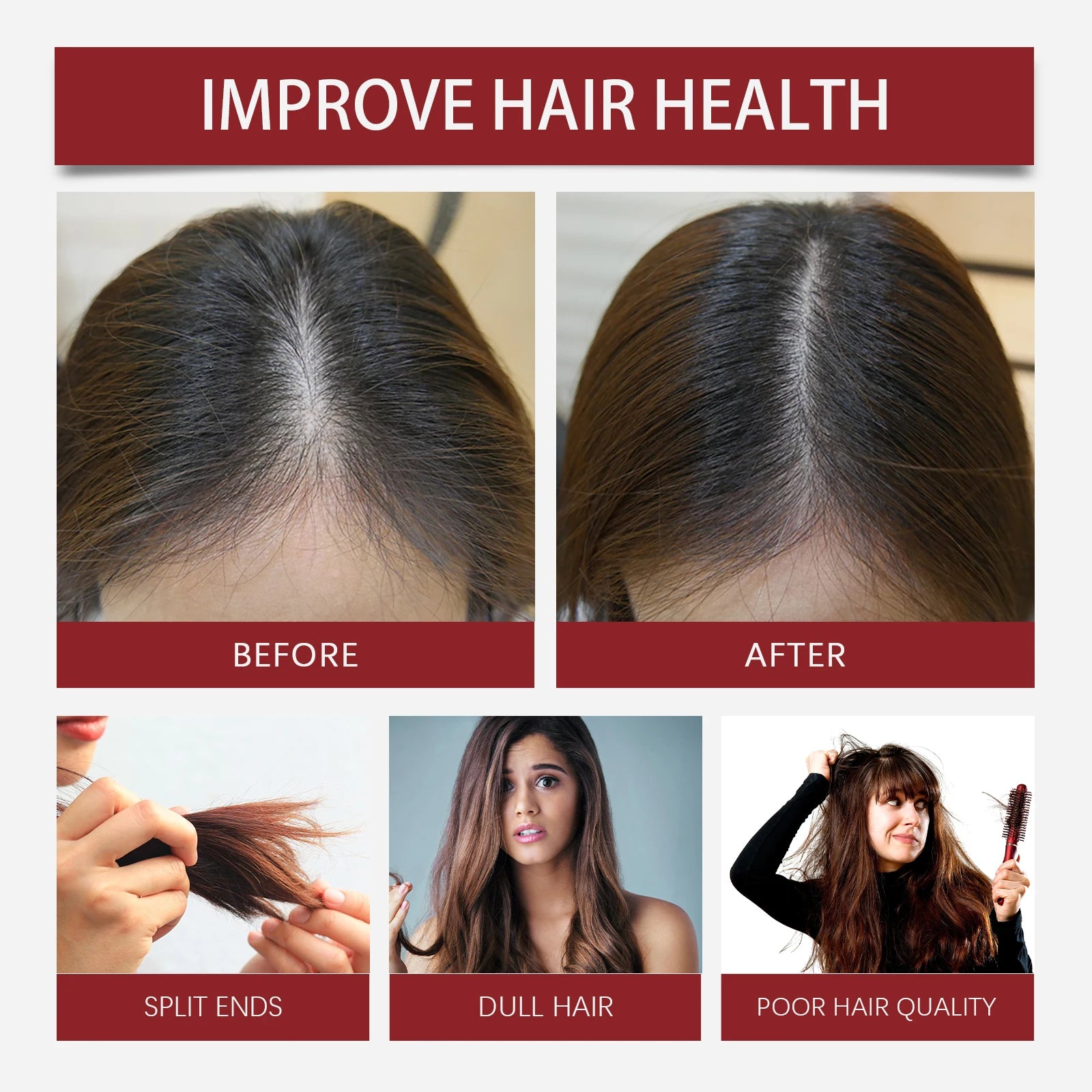 Damaged Repairing Hair Mask Organic Batana Oil Dry Hair End Repair Hair Anti-Loss Smoothing Treatment Hair Conditioner Hair Care - BlissFully