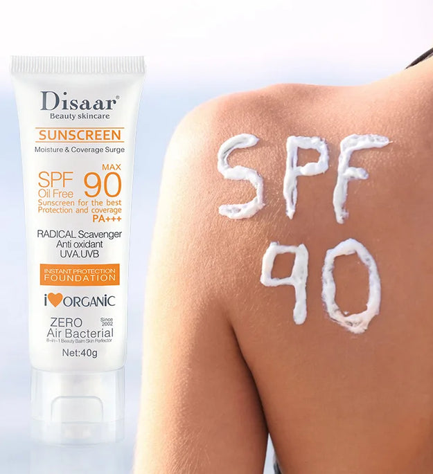 Facial Body Sunscreen Waterproof SPF 90+UV Sun Cream Sunblock Skin Protective Cream Anti Sun Facial Seaside Protection Cream - BlissFully