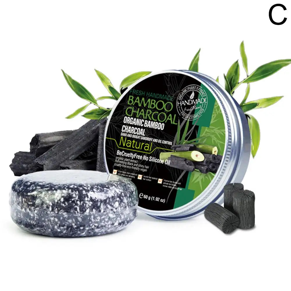 Rosemary Shampoo Soap Ginger/bamboo/lavender/Polygonum Multiflorum Deep Cleansing Soap Bar For Treated Dry Damaged Hair Care - BlissFully