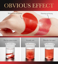 SADOER Red Pomegranate Eye Mask 60Pcs Anti Dark Circles Removal Eyes Bags Moisturizing Eye Patches Eyes Skin Care - BlissFully