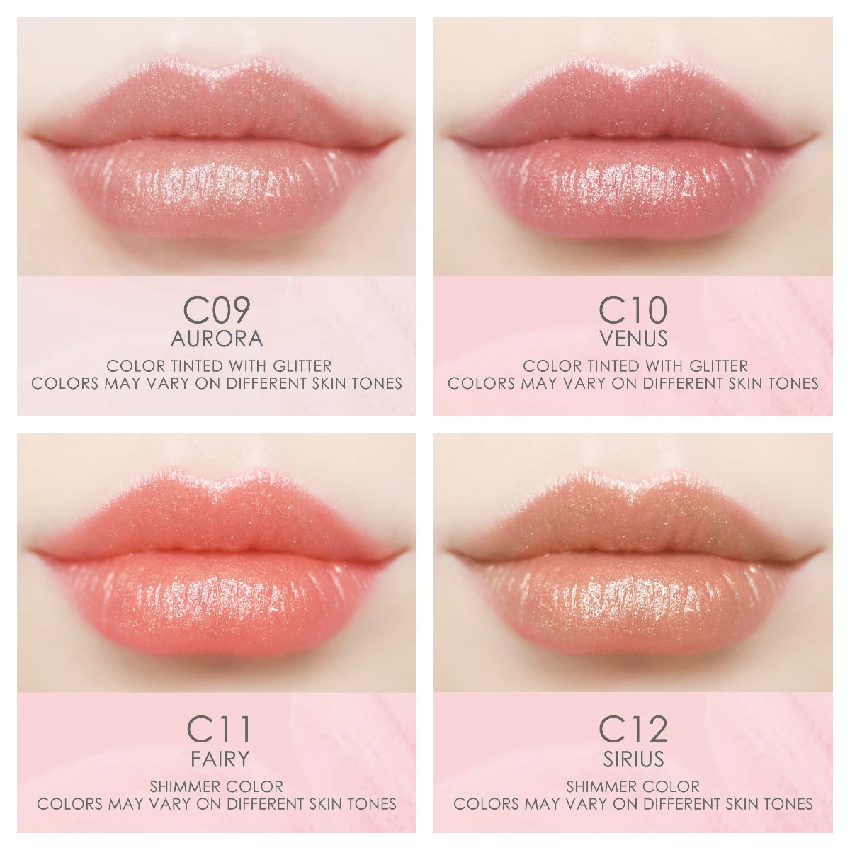 CATKIN SPARKLING LIP BALM MOONLIGHT COLOR-CHANGING LIP STICK - NEW SERIES