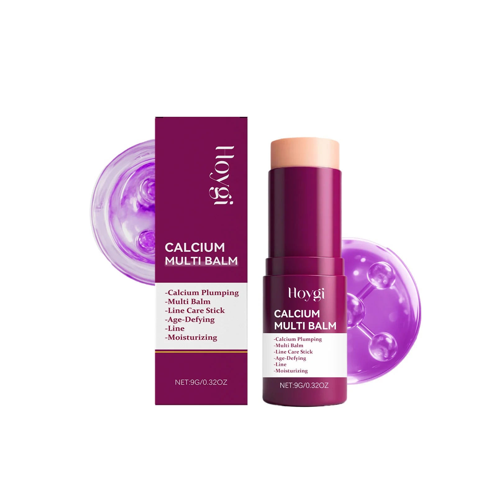 Calcium Multi Balm Firming Lightweight Hydrating Face Balm Tightening Smoothing Moisturing Stick Daily Skincare