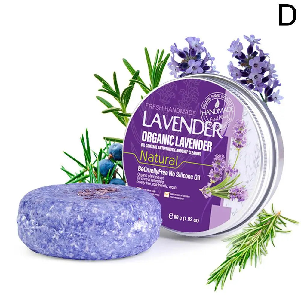 Rosemary Shampoo Soap Ginger/bamboo/lavender/Polygonum Multiflorum Deep Cleansing Soap Bar For Treated Dry Damaged Hair Care - BlissFully