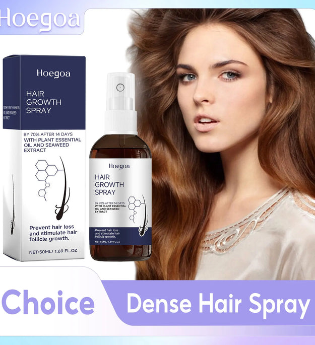 Anti Hair Loss Spray Nourish Scalp Reduce Frizz Improve Sparse Prevent Baldness Thick Hair Growth Oil Damaged Hair Repair Serum