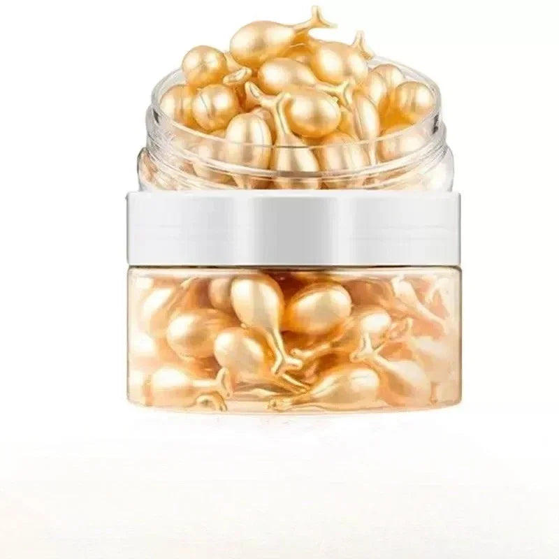50Pcs Collagen Face Care Capsules Serum Spot Acne Wrinkle Remover Firming Whitening Hyaluronic Acid Essence Skin Care New style - BlissFully