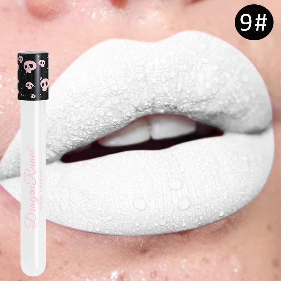 Colorful Lip Gloss Lip Glaze Tube Lip Glaze Lip Makeup Easy to Apply Waterproof Matte Lip Gloss Party Lip Makeup Lip Gloss Not Easy to Fade Lip Gloss