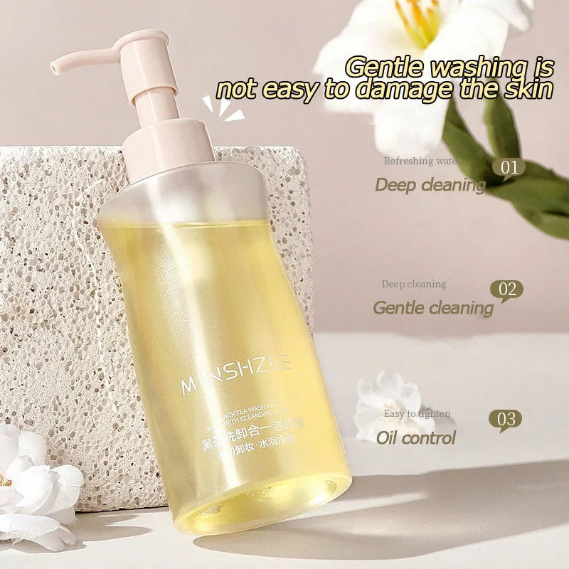 Facial Cleanser Cleaning and Makeup Removal in One Makeup Remover Gentle Non Irritating Cleansing Water Oil-Control Cleansing
